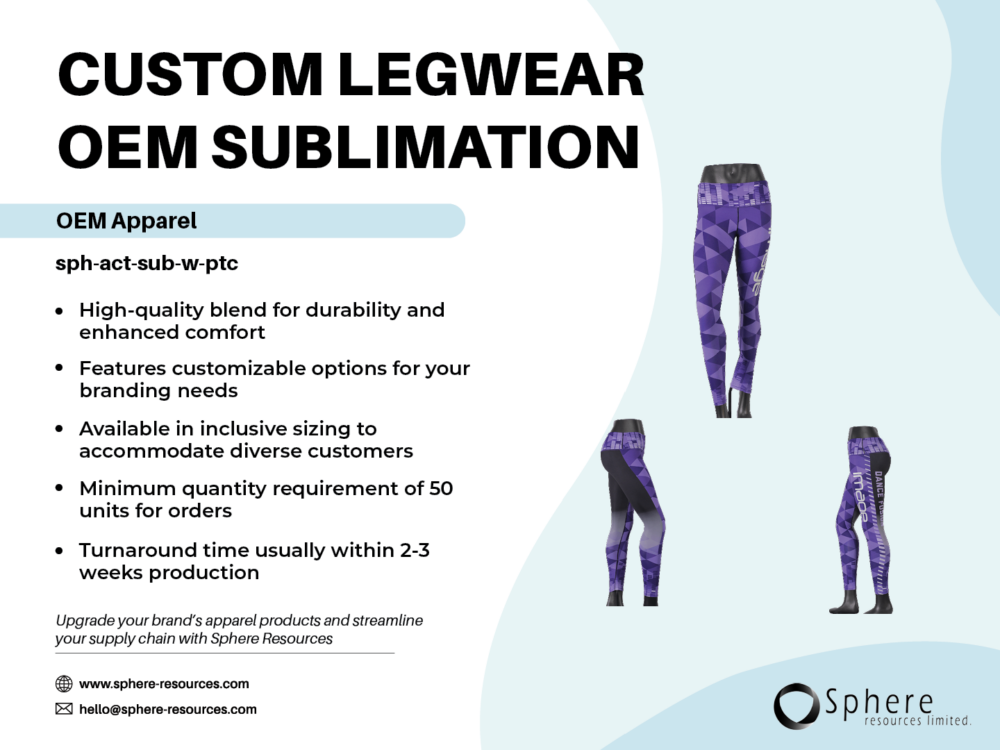CUSTOM LEGWEAR OEM SUBLIMATION social graphic