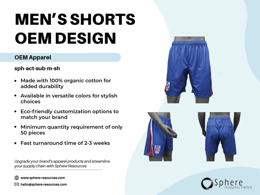 MEN'S SHORTS OEM DESIGN social graphic