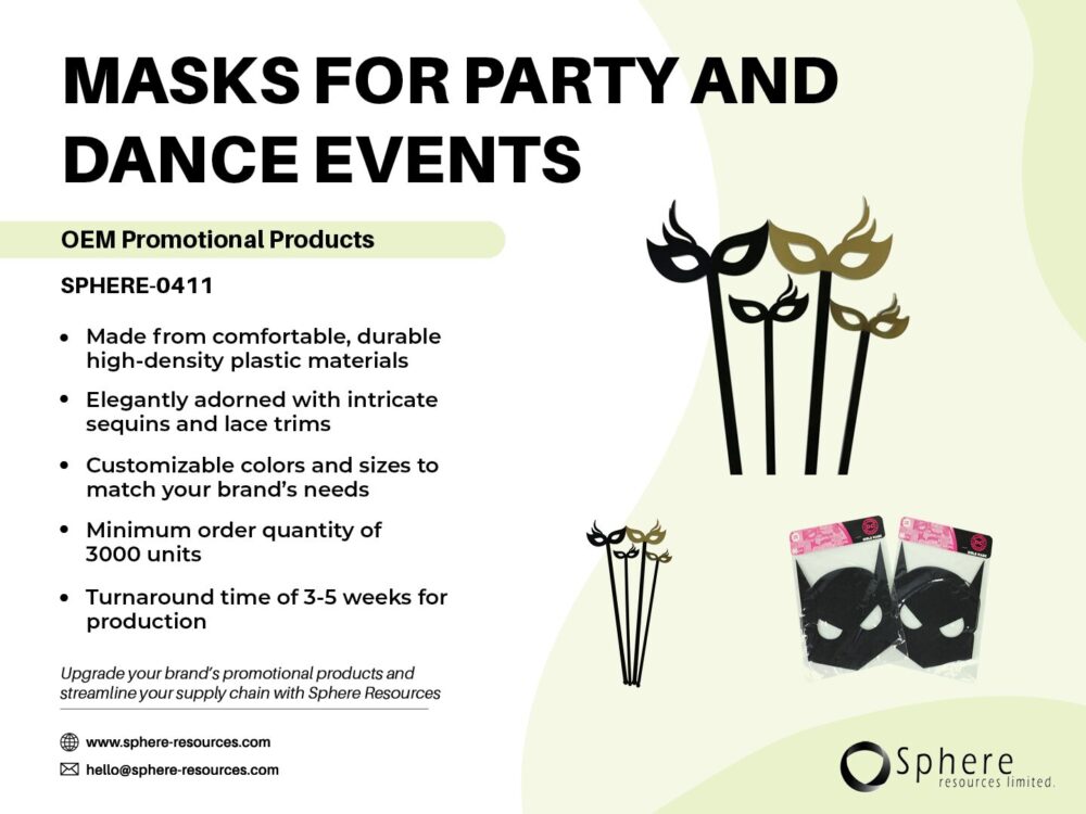 MASKS FOR PARTY AND DANCE EVENTS SOCIAL GRAPHIC