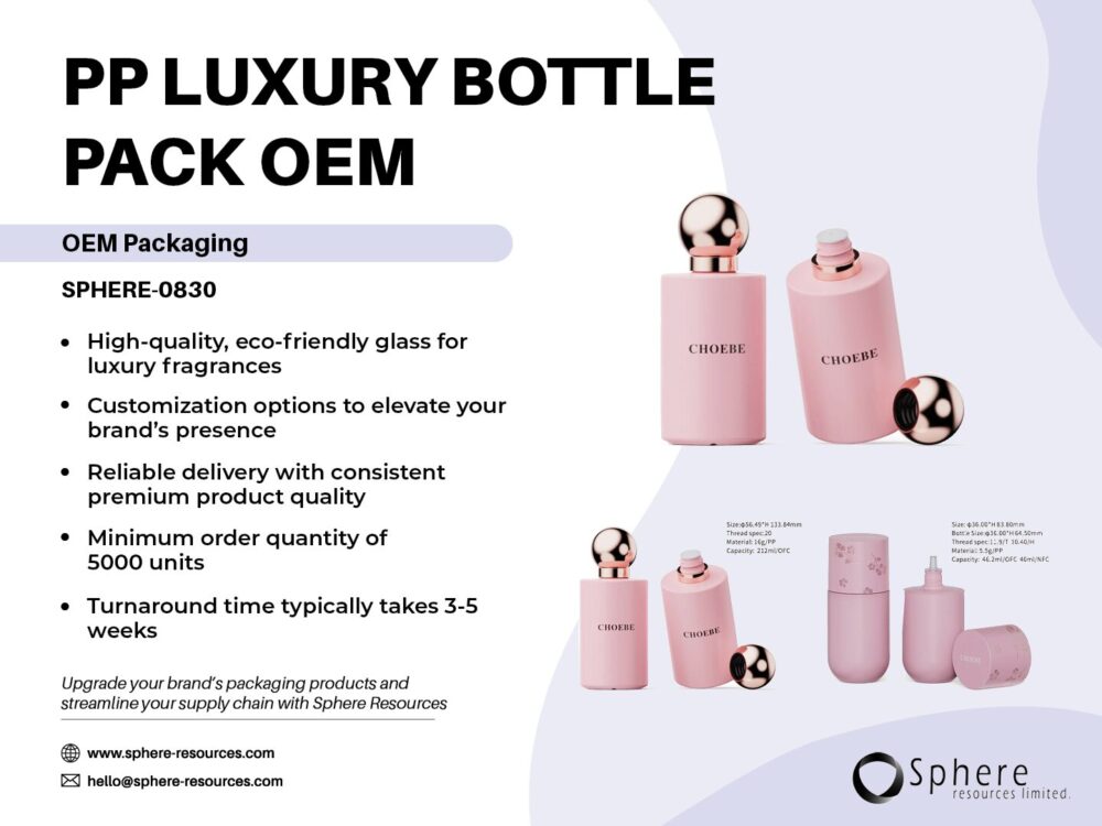 PP LUXURY BOTTLE PACK OEM Social Graphic