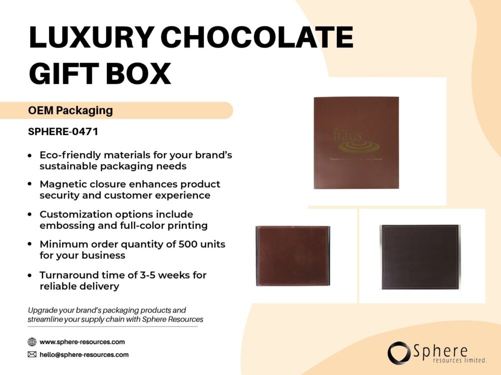 LUXURY CHOCOLATE GIFT BOX SOCIAL GRAPHIC