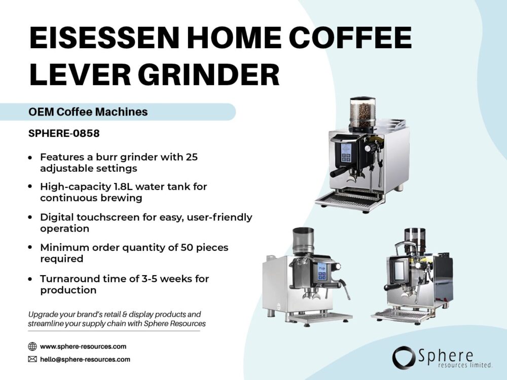 EISESSEN HOME COFFEE LEVER GRINDER Social Graphic