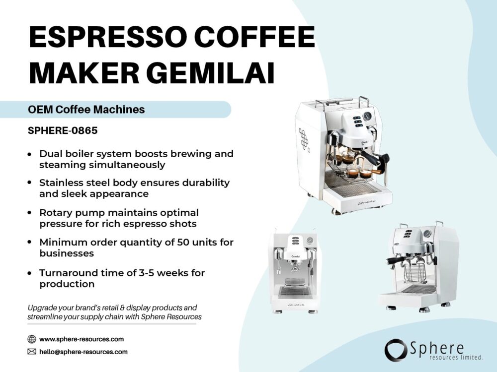 ESPRESSO COFFEE MAKER GEMILAI Social Graphic