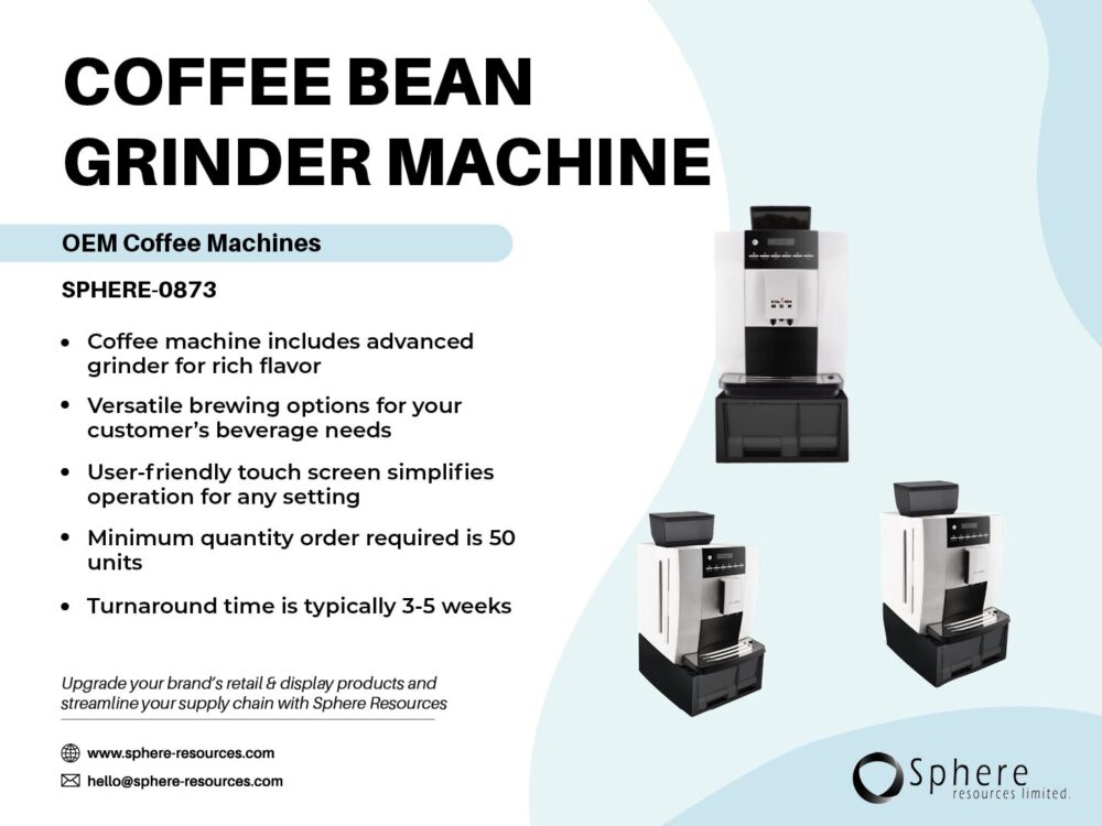 COFFEE BEAN GRINDER MACHINE Social Graphic