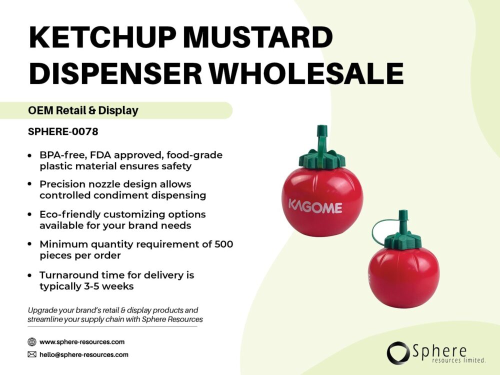 KETCHUP MUSTARD DISPENSER WHOLESALE social graphic