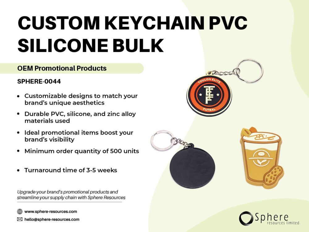 CUSTOM KEYCHAIN PVC SILICONE BULK social graphic