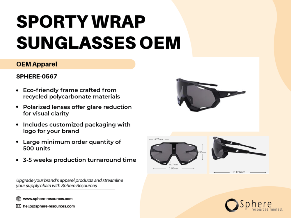 SPORTYWRAP SUNGLASSES OEM SOCIAL GRAPHIC