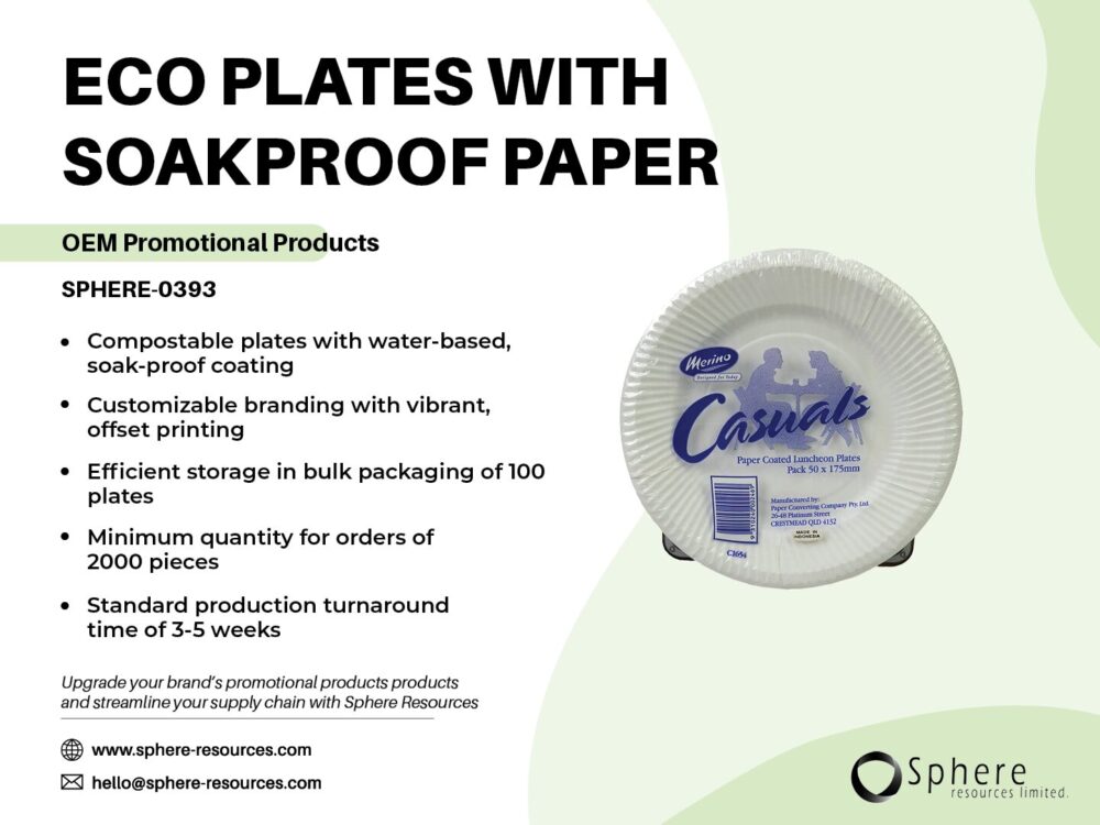 ECO PLATES WITH SOAKPROOF PAPER social graphic