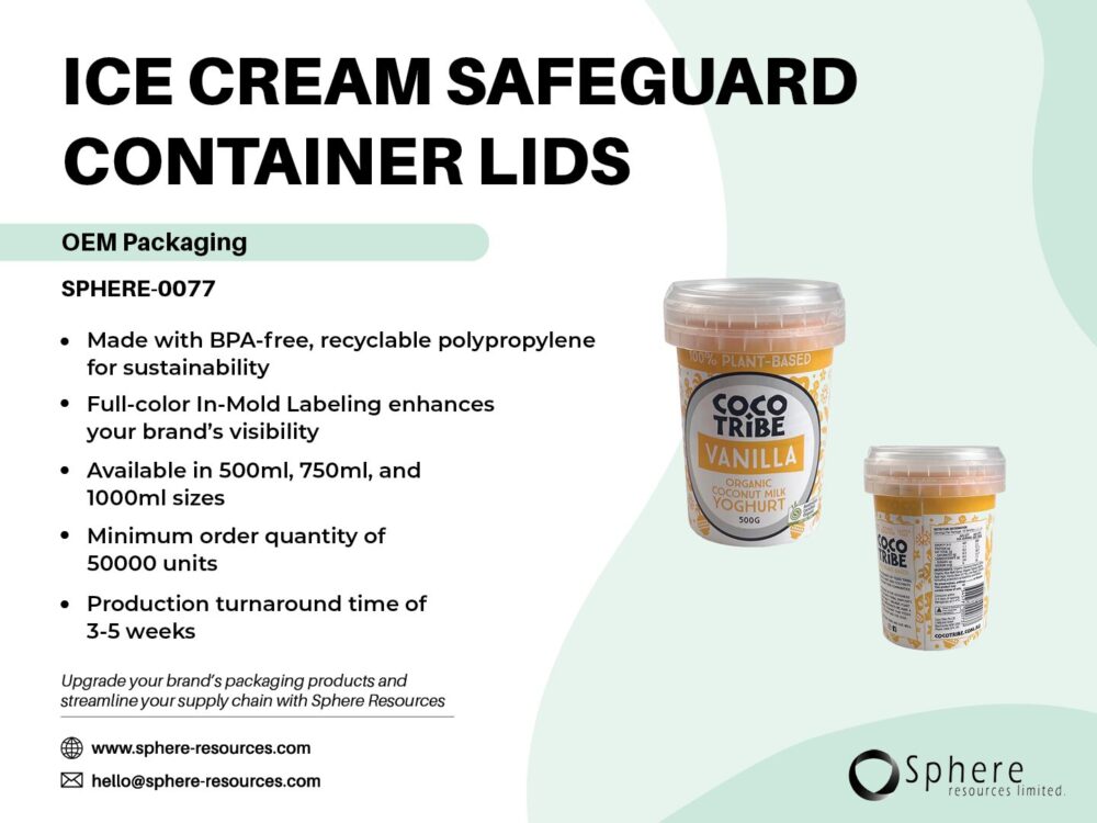 ICE CREAM SAFEGUARD CONTAINER LIDS Social Graphic