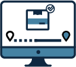 Shipping Tracking & Visibility Icon