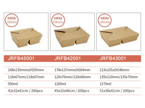 paper lunch boxes