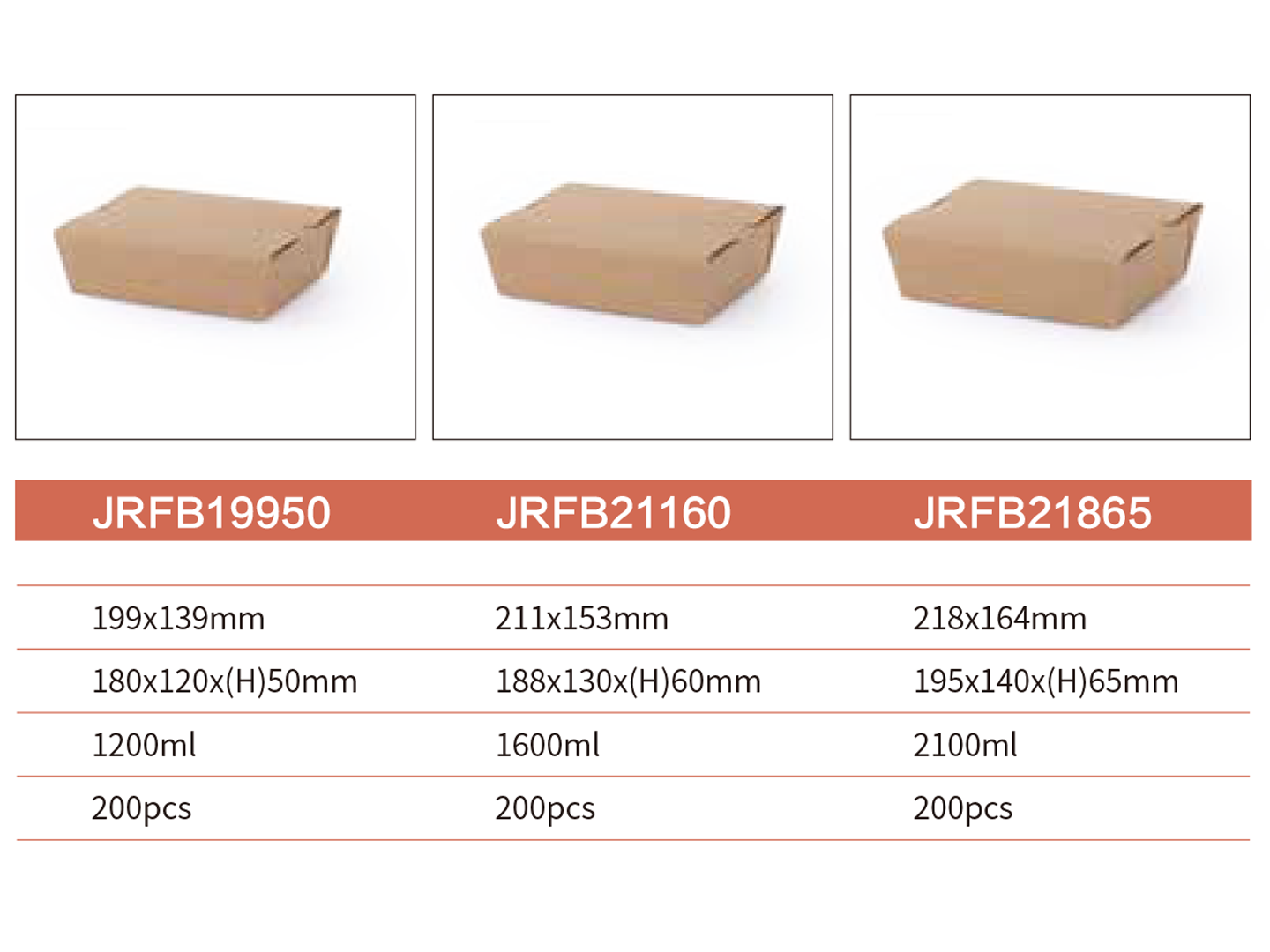 take away boxes