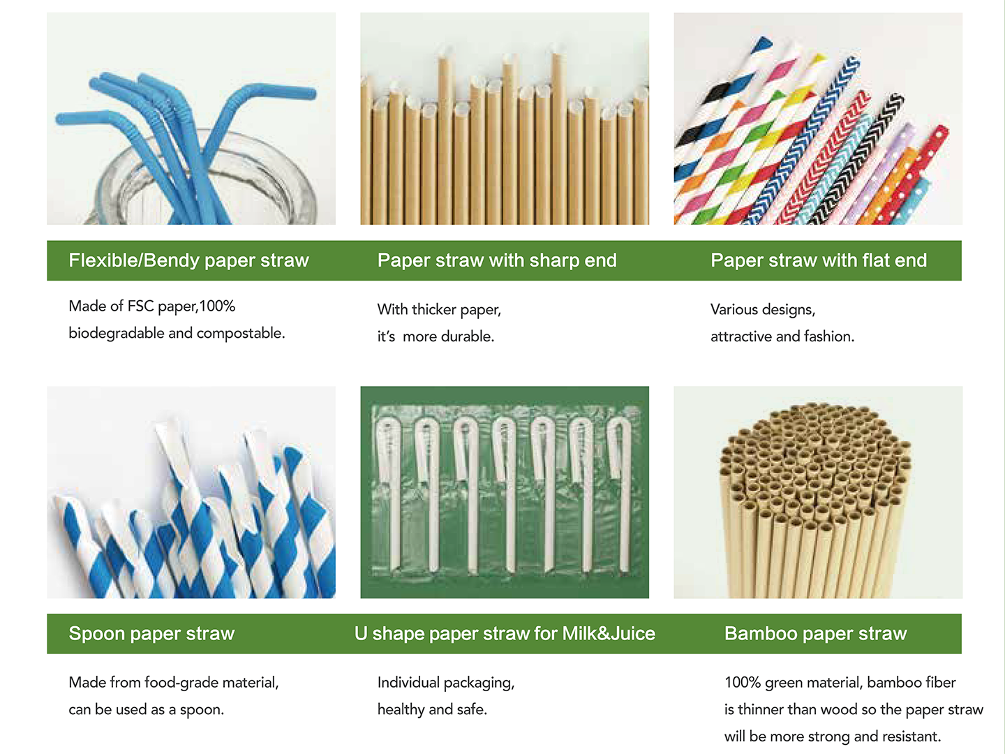bulk paper straws