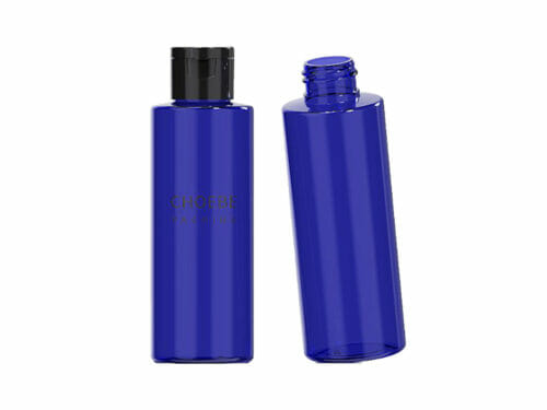 colored plastic bottles