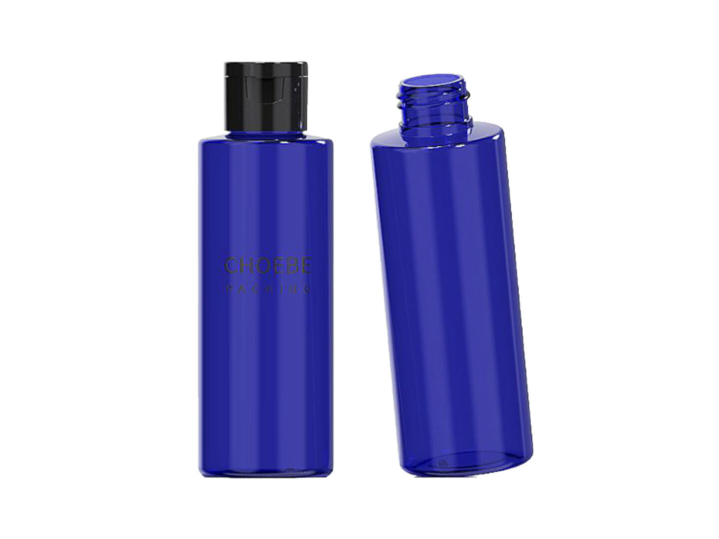 colored plastic bottles