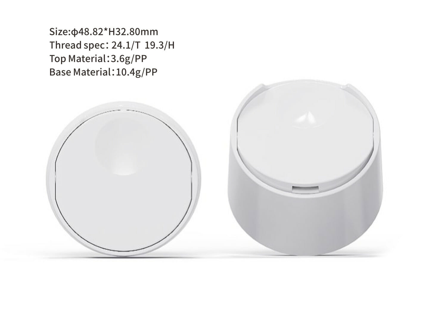 disc top caps