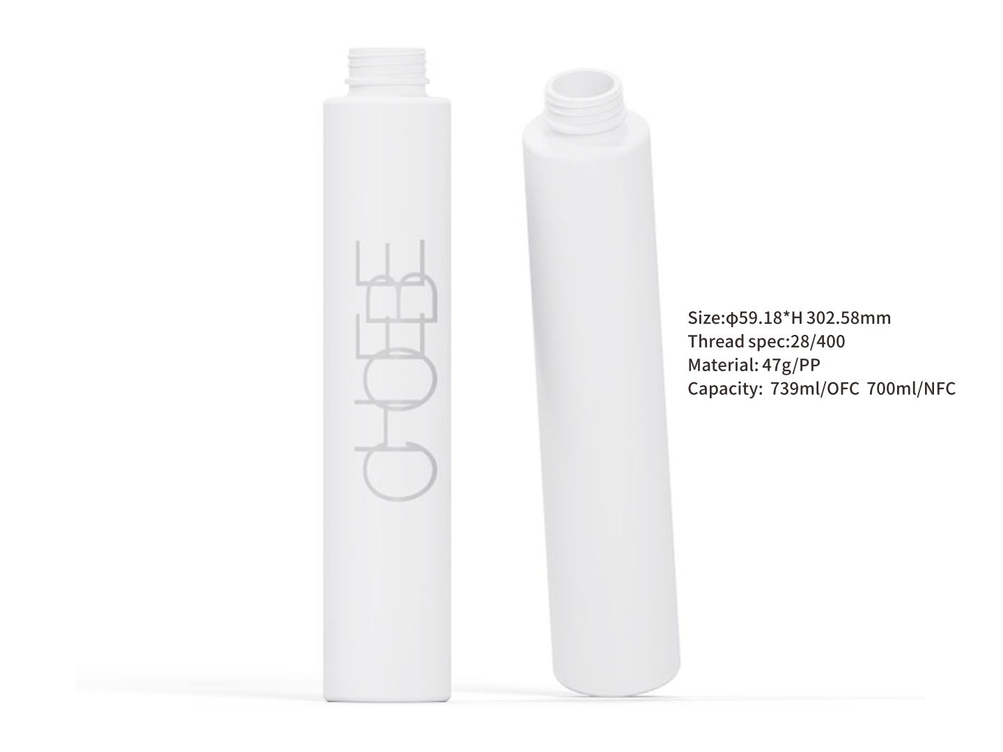 plastic bottles packaging