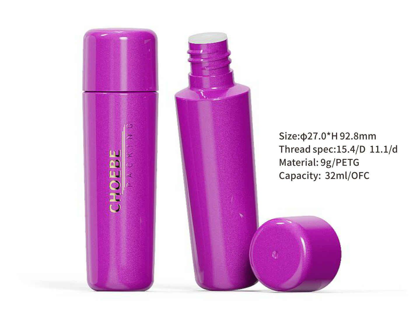 colored plastic bottles