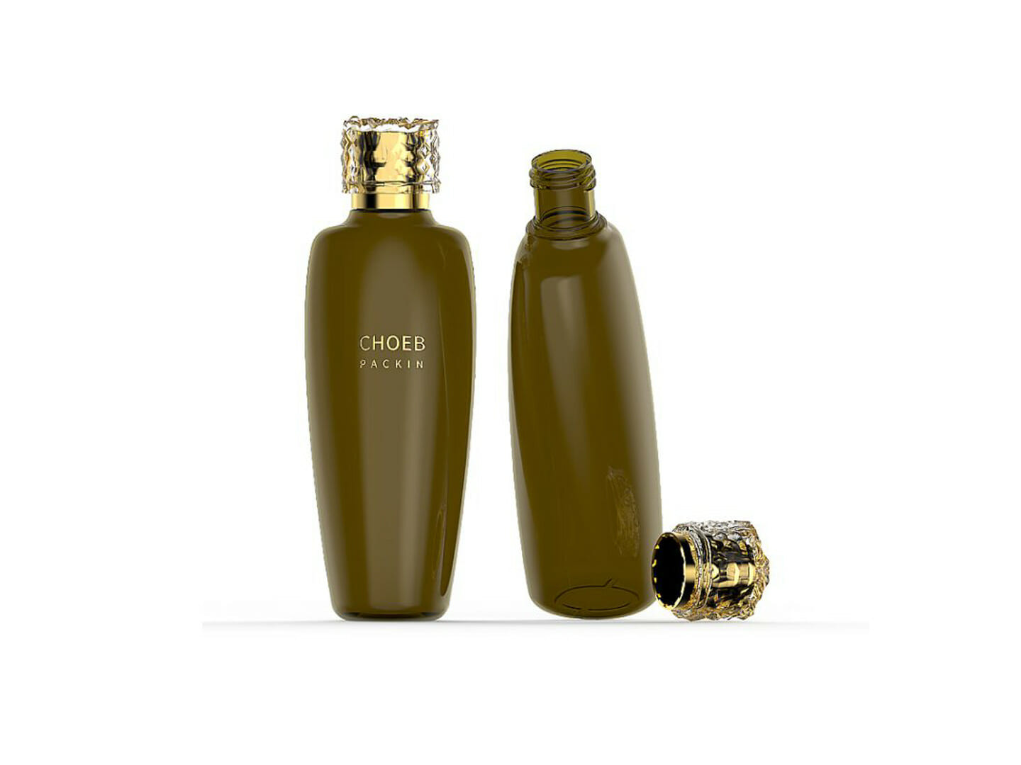 amber plastic bottles