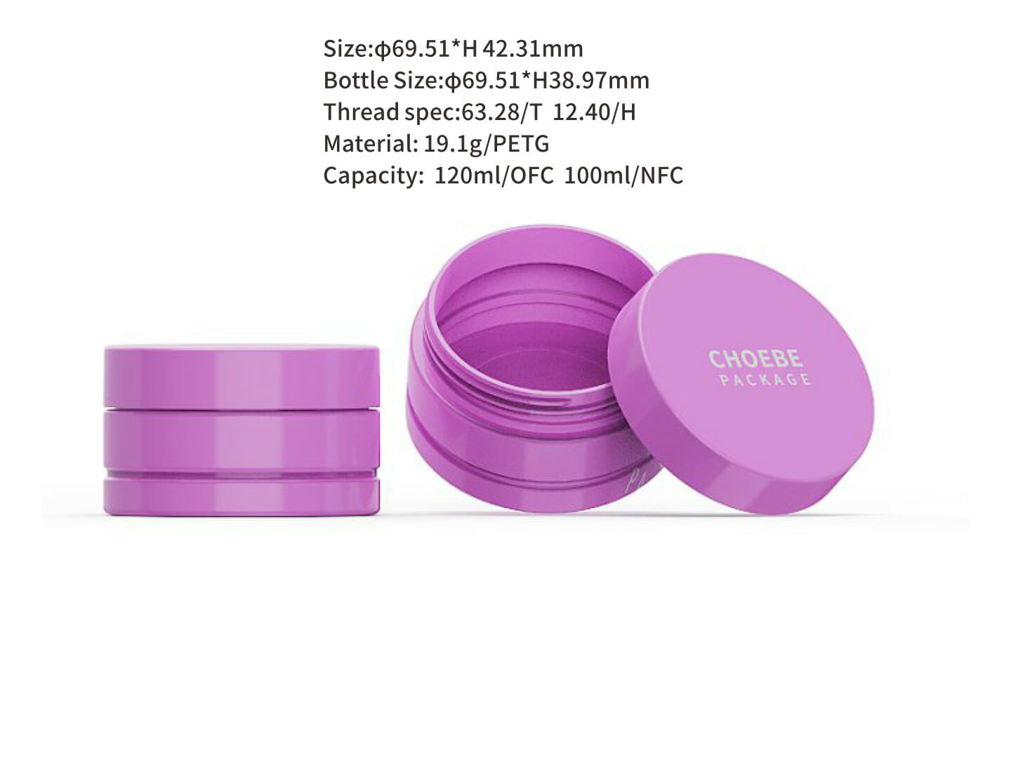 face cream jars