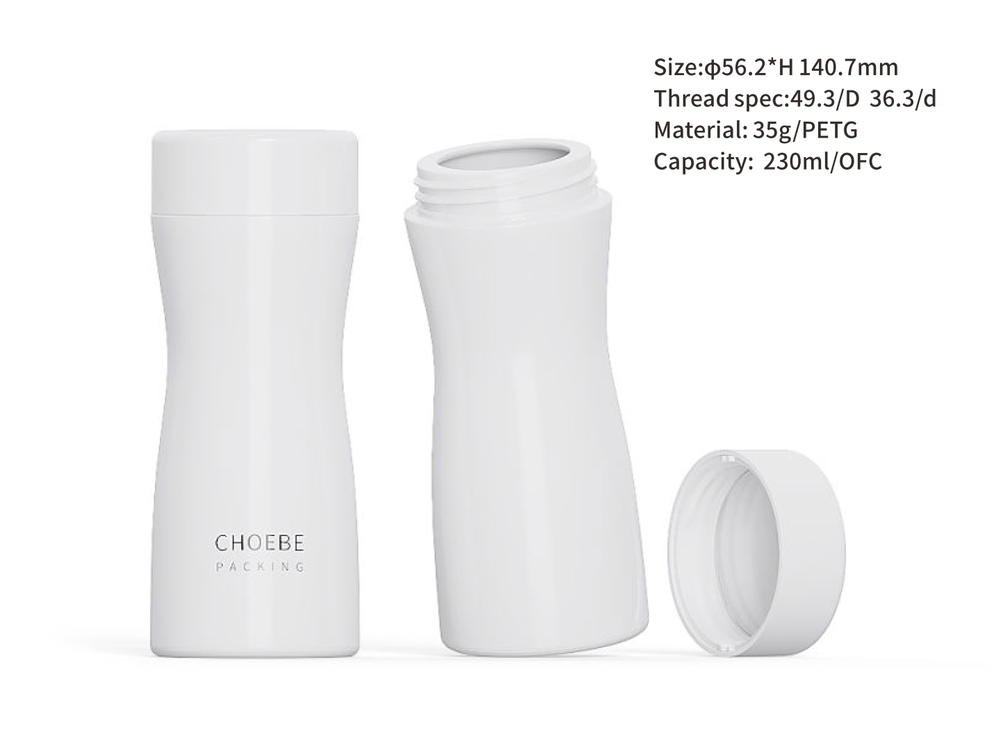 talcum powder bottle