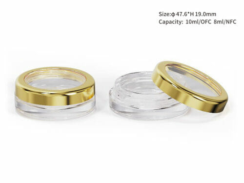 Cosmetics Jar OEM Packaging | Airtight Transparent | 4ml-45ml