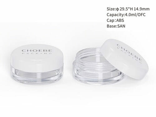Cosmetics Jar OEM Packaging | Airtight Transparent | 4ml-45ml