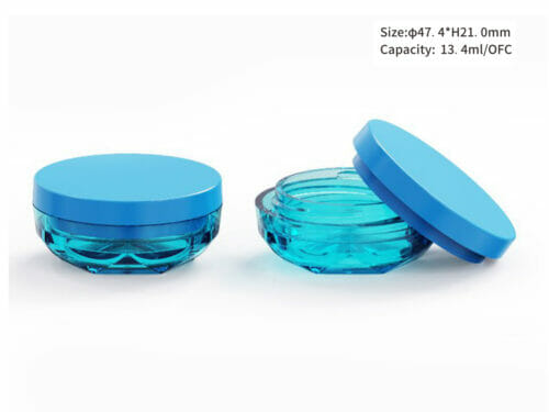 Loose Powder Transparent loose powder container with sifterSifter Cosmetics Jar OEM Packaging | 13.4ml