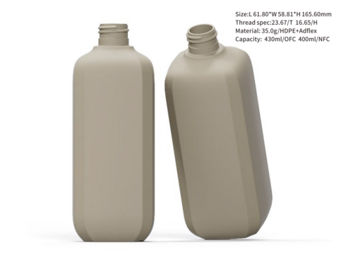 skin care bottles