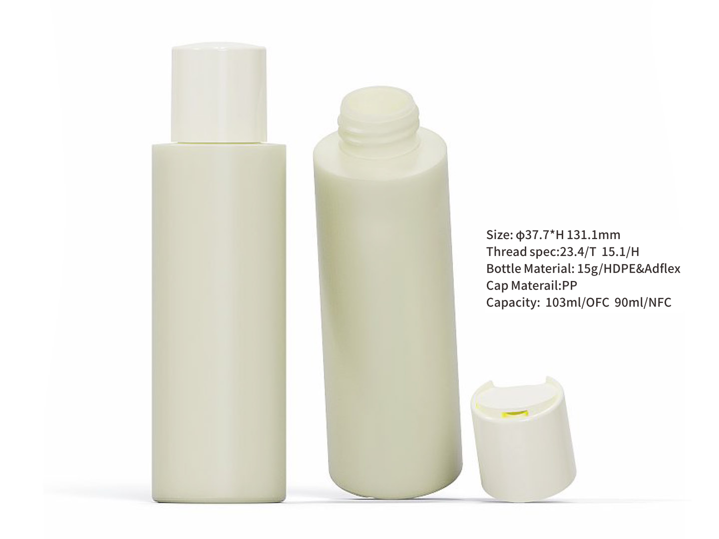 round plastic bottles