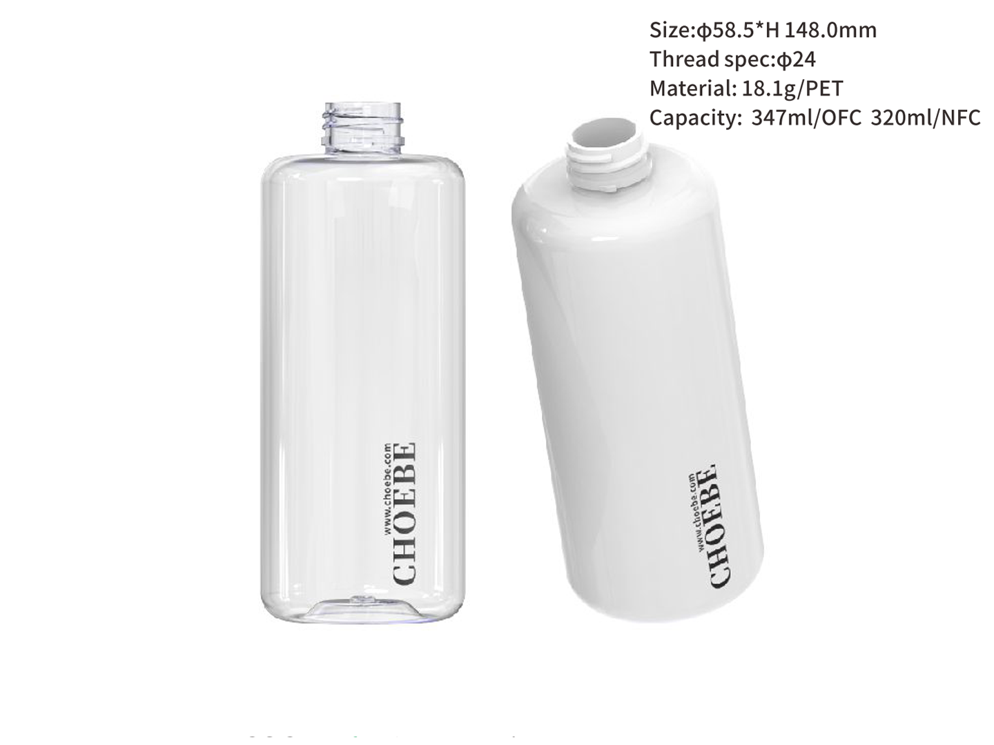 hair products containers