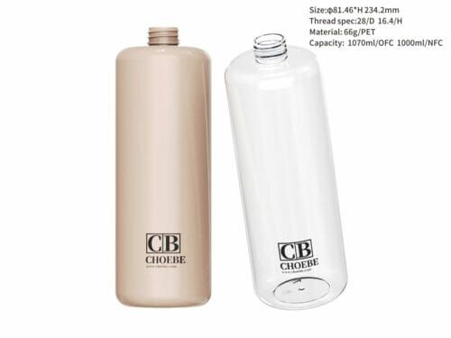 hair products containers