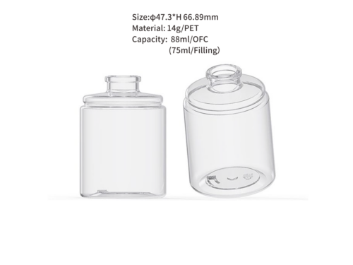 clear plastic bottles