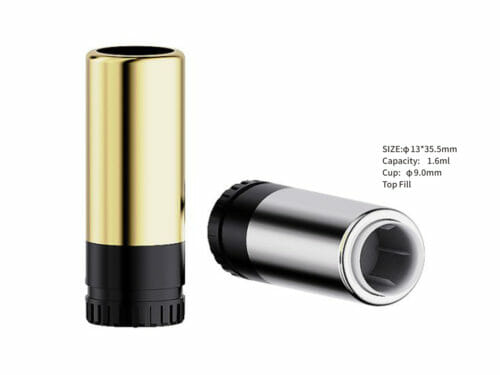 Mini Lipstick Tube Mechanism OEM | Gold & Silver