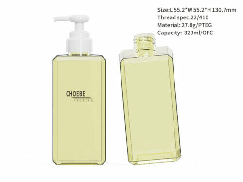 bottles with pumps