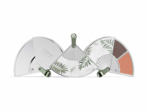 Fan-Shaped custom eyeshadow palettes OEM