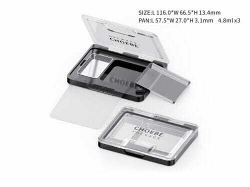 empty makeup palette transparent