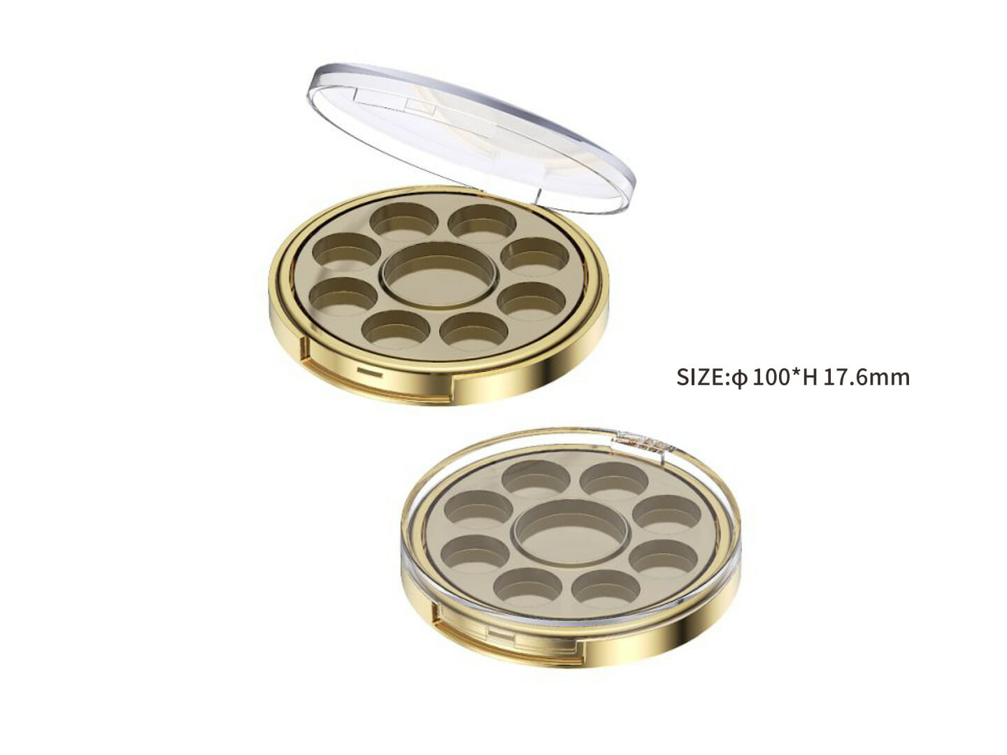 compact powder case