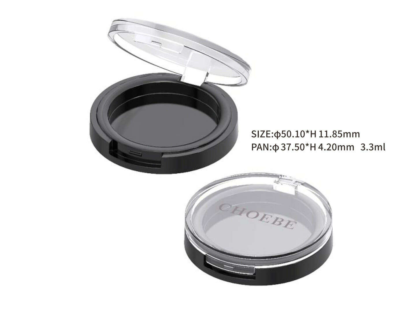 empty makeup compacts