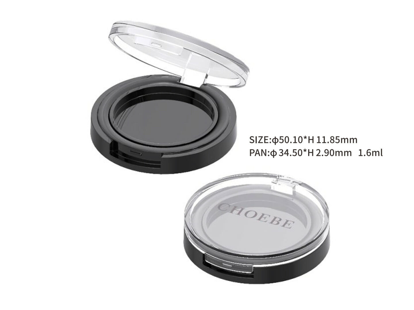 empty makeup compacts