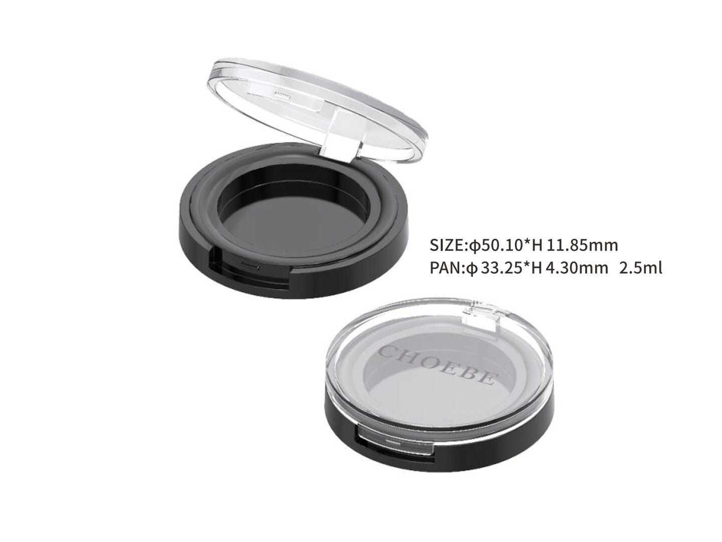 empty makeup compacts