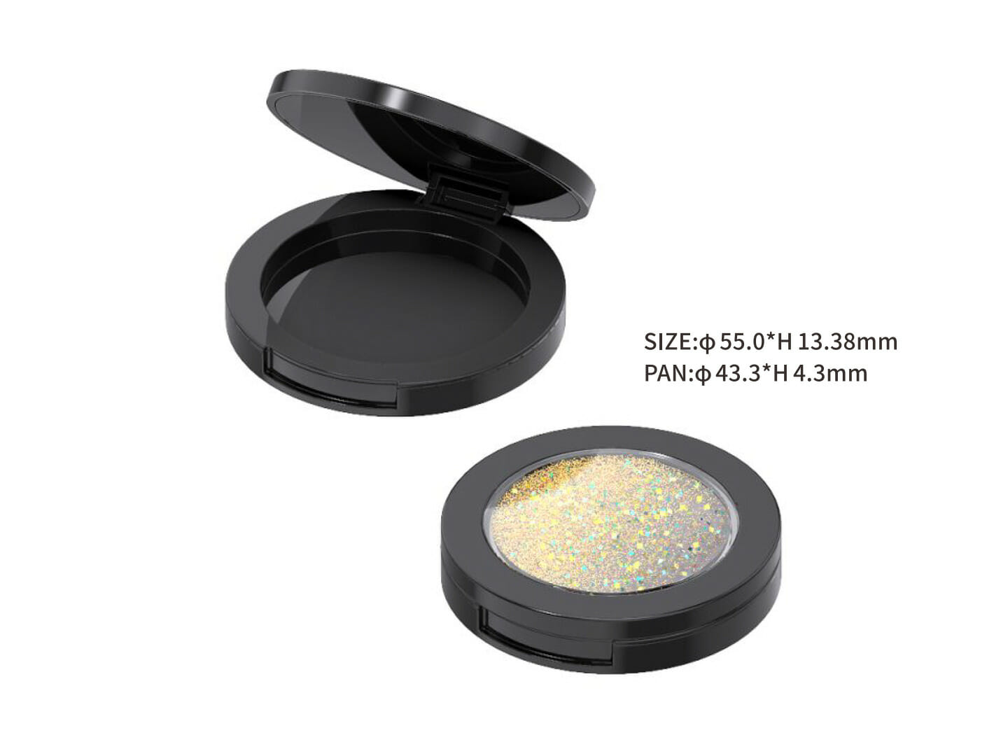 loose powder containers
