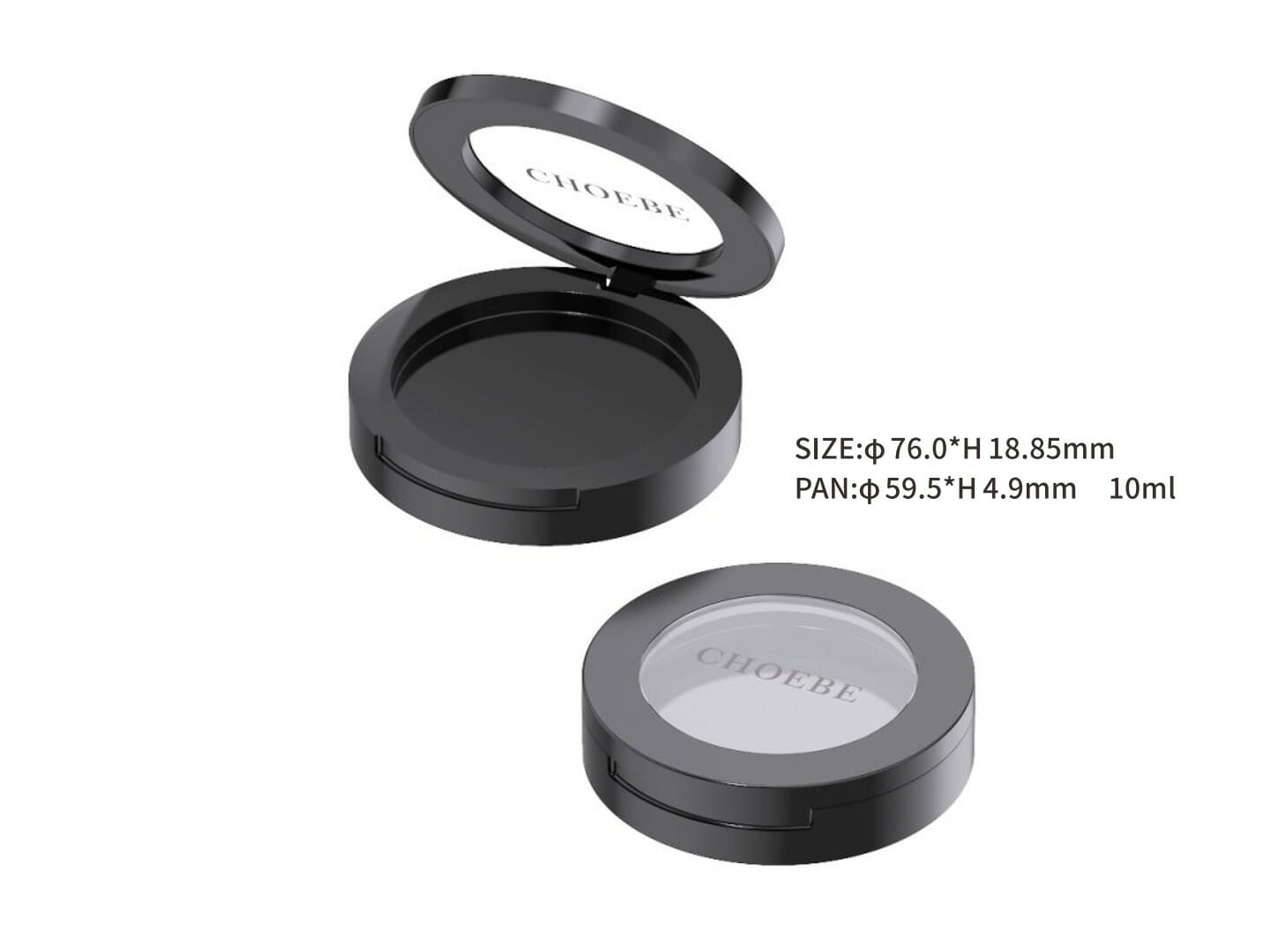 makeup compact case