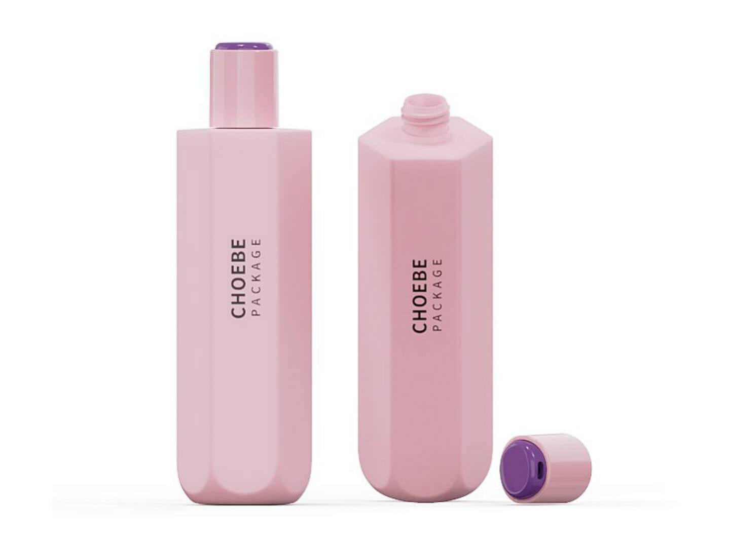 skin care bottles