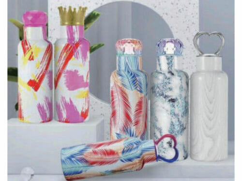 water bottle with handles