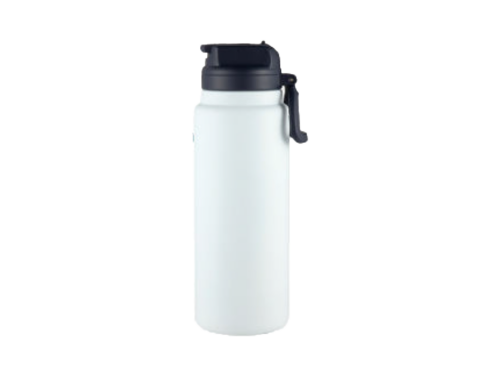 stainless water bottle with straw