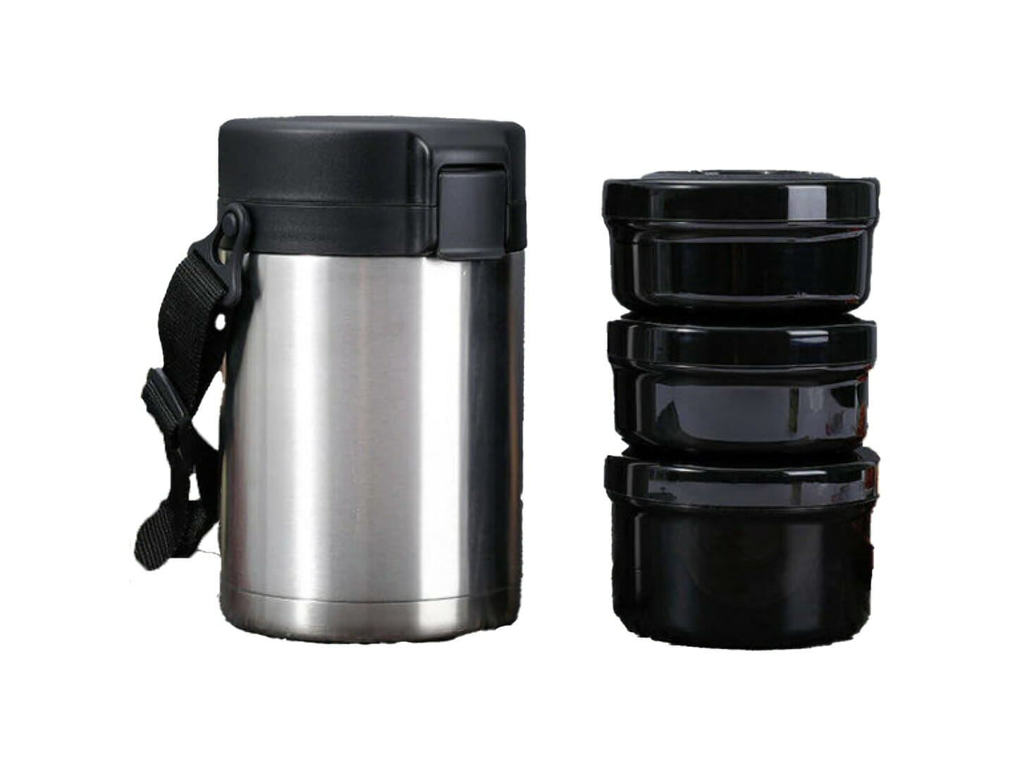 lunch box with water bottle