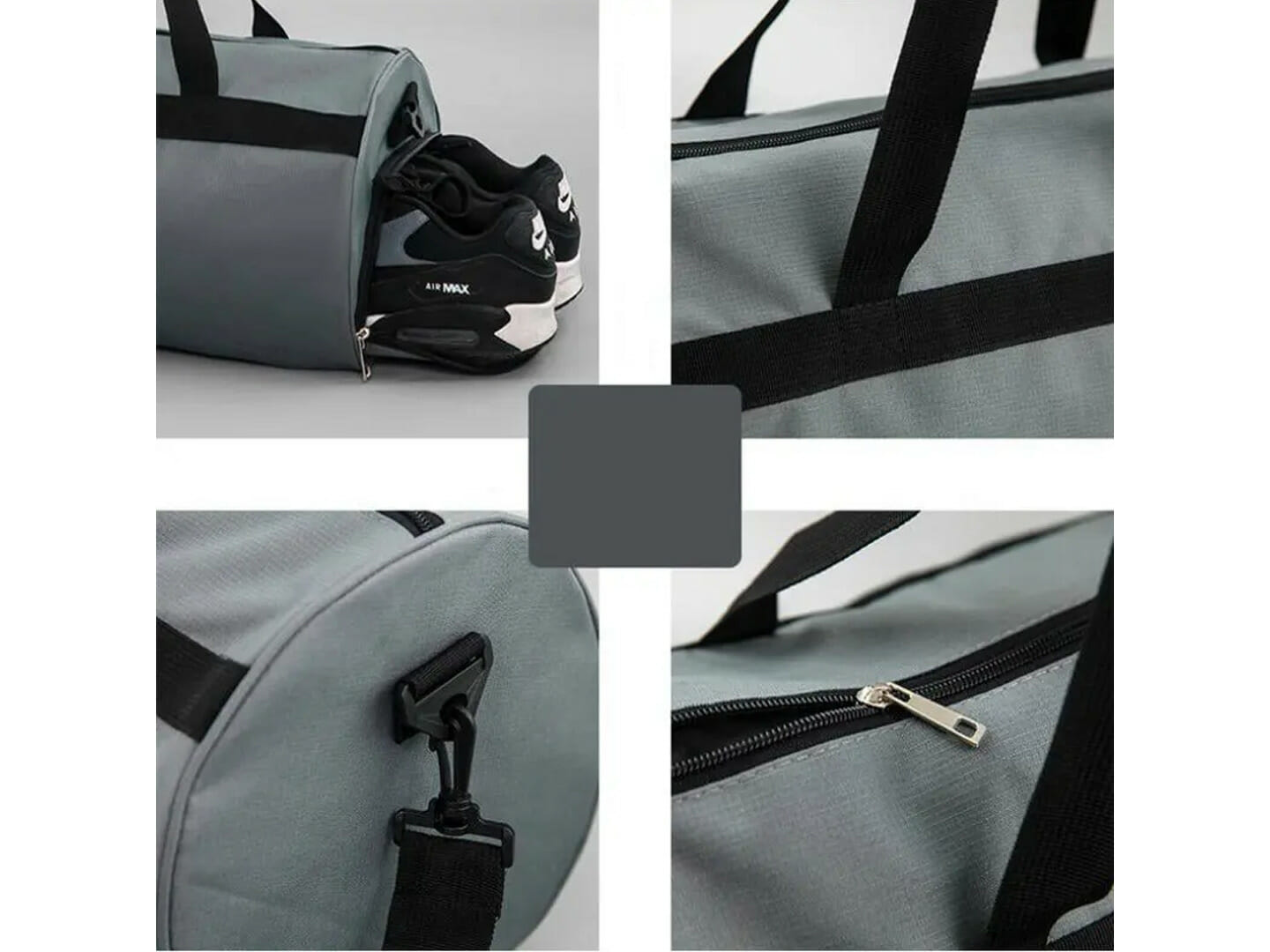 duffel bags with shoe compartment