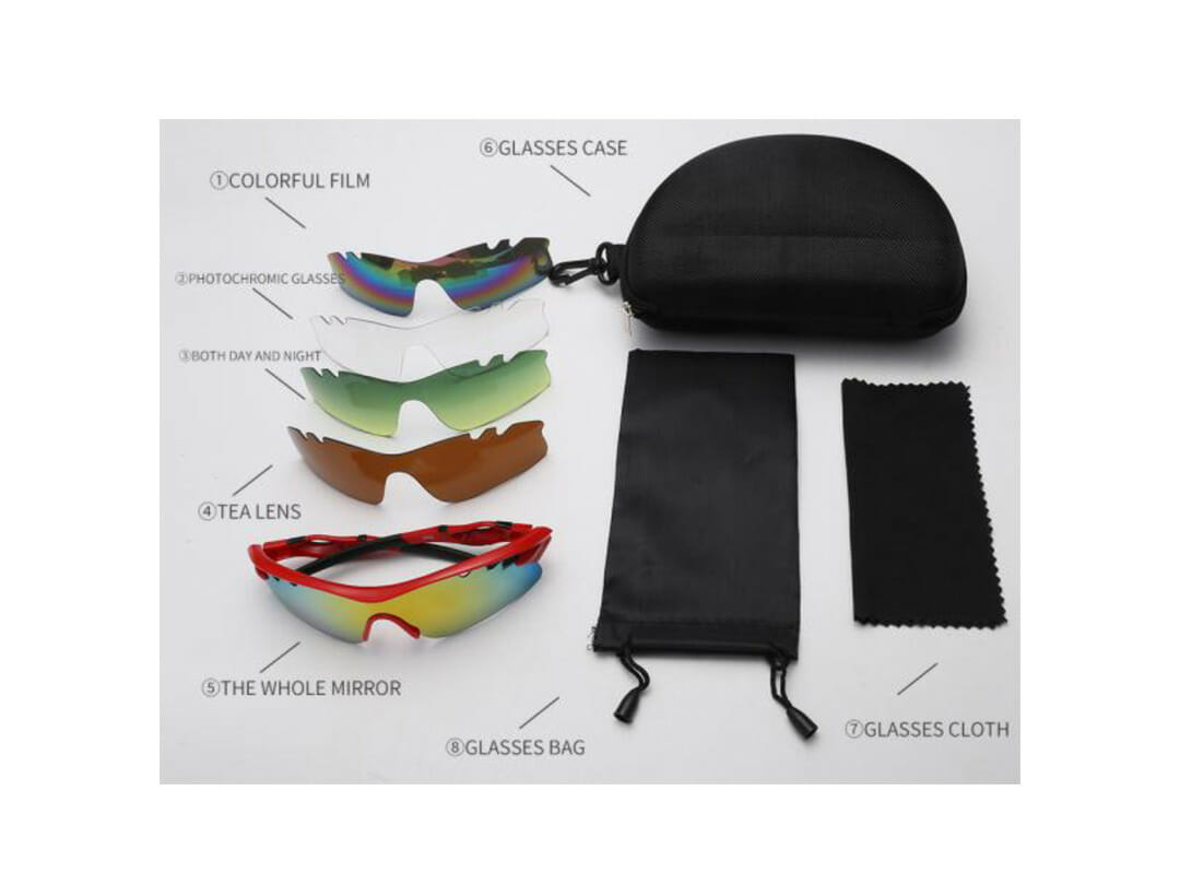 sunglasses with case