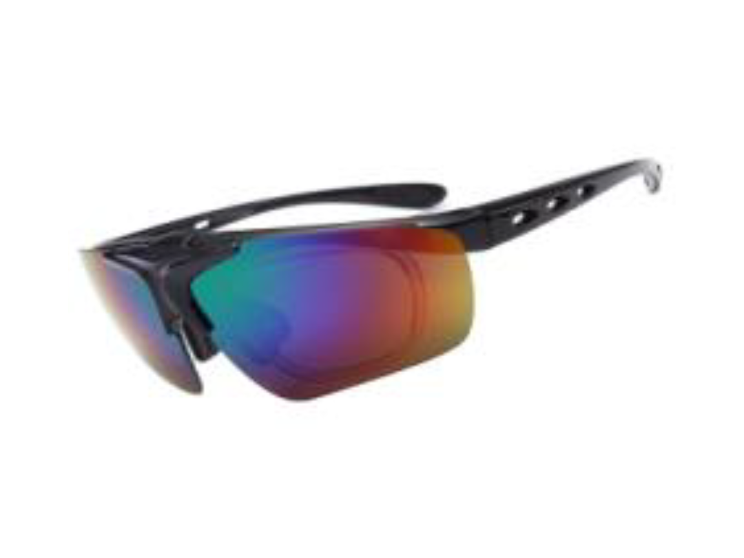 semi rimless sunglasses